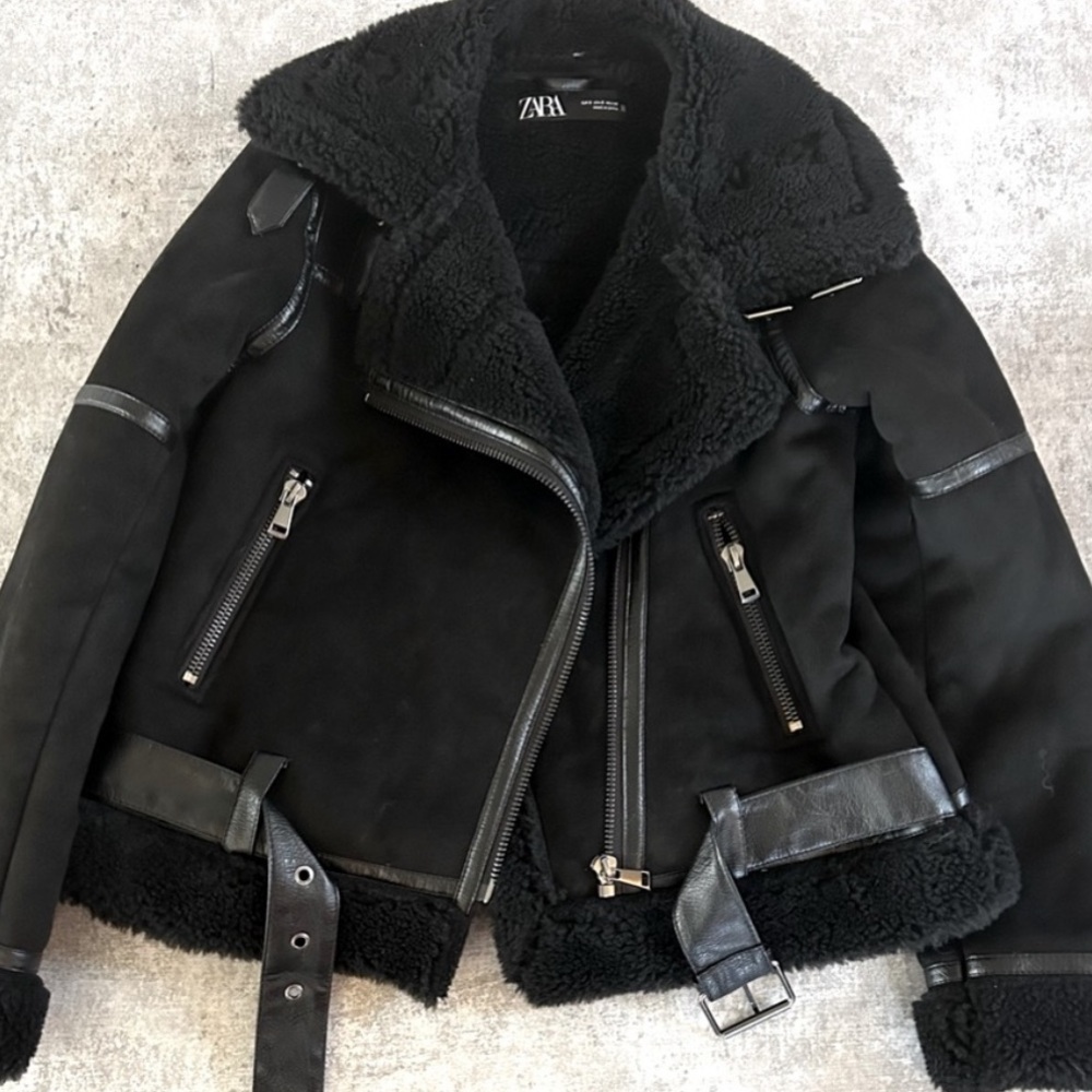 Zara Sherpa jacket